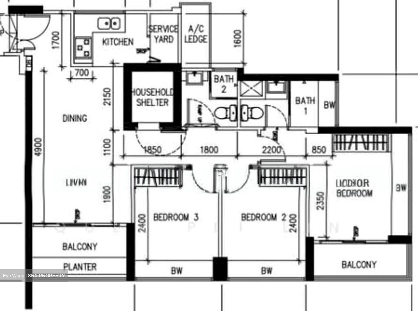 Blk 588D Park Central @ Amk (Ang Mo Kio), HDB 4 Rooms #579360421